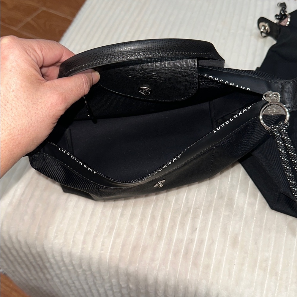 Longchamp Le Pliage Energy line satchel in xl and energy pouch - Picture 6 of 9